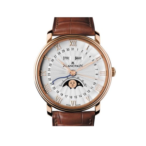 Blancpain Villeret Moonphase and Complete Calender Rose Gold 6664-3642-55B