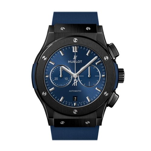 Hublot Classic Fusion Ceramic Blue Chronograph 42mm Watch 541.CM.7170.RX