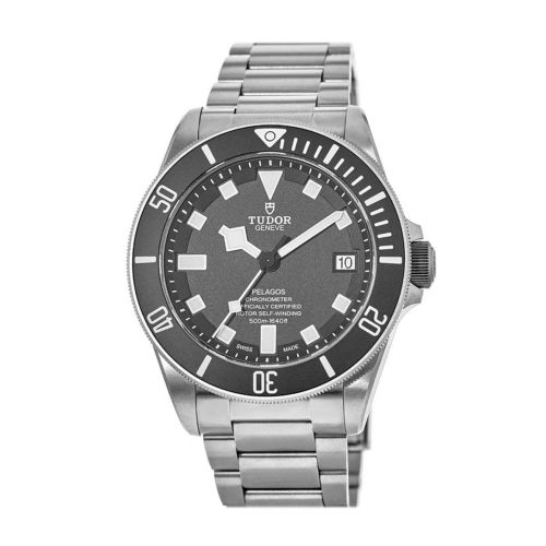 Tudor Pelagos Chronometer Black Dial Titanium Men's Watch 25600TN-0001