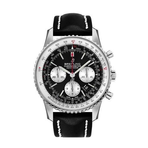 Breitling Navitimer 01 Black Leather AB0127211 B1X1