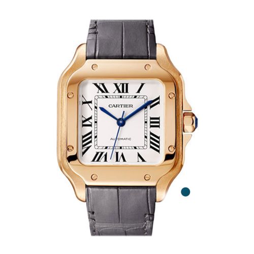 Cartier Santos de Medium Automatic Ladies Watch WGSA0012