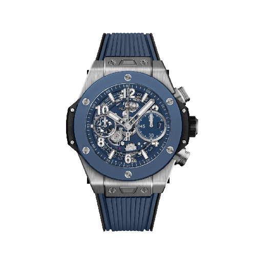 Hublot Big Bang Unico Titanium Blue Ceramic 42mm 441.NL.5171.RX. JD