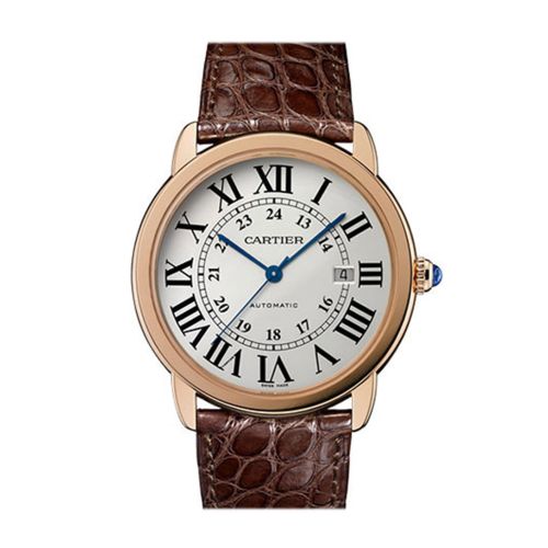 Cartier Ronde Solo XL Steel Rose Gold W6701009