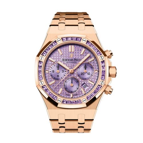 Audemars Piguet Royal Oak 38 Purple dial 18-carat pink gold Watch 26319OR.AY.1256OR.01