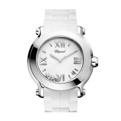 Chopard Happy Sport Round Ladies Watch 278475-3016