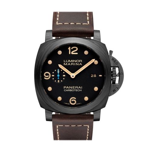 Panerai Luminor Marina 1950 Carbotech??3 Days Automatic 44mm Black Dial Men's Watch Pam00661