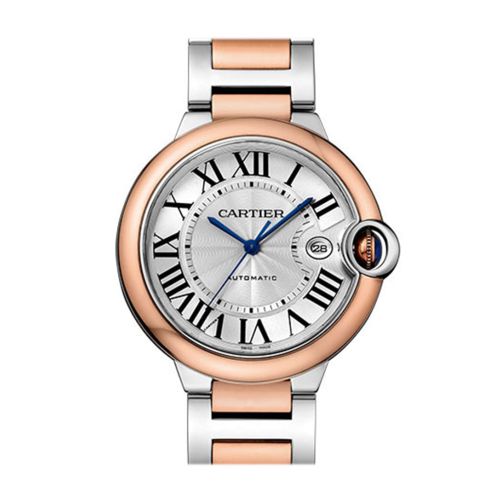 Cartier Ballon Bleu 42MM Steel Rose Gold W2BB0004