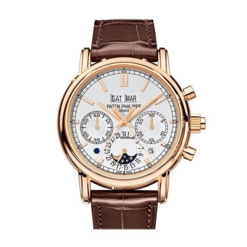 Patek Philippe Grand Complications Chronograph white Dial 38mm Men's Watch 5204R-001