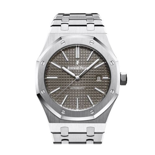 Audemars Piguet Royal Oak 41mm Grey ruthenium-toned Dial Stainless Steel Bracelet Men's Watch 15400ST.OO.1220ST.04 DCM