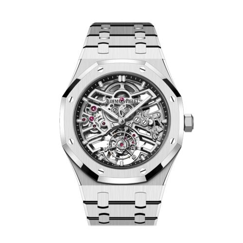 Audemars Piguet Royal Oak 41 Rhodium Openworked dial Stainless steel Watch 26735ST.OO.1320ST.01 DCM