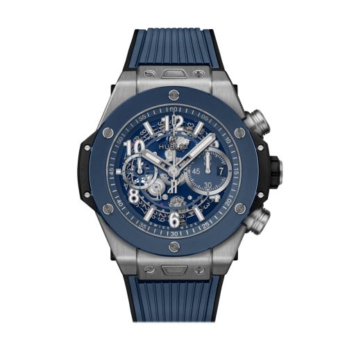 Hublot Big Bang Unico Titanium Blue Ceramic 44mm 421.NL.5170.RX