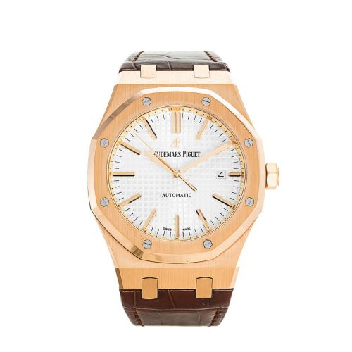 Audemars Piguet Royal 41 Oak 18 Karat Rose Gold Automatic 15400OR.OO.D088CR.01