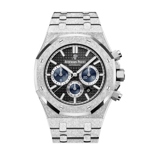 Audemars Piguet Royal Oak 41 Chronograph White Gold Black Dial Watch 26331BC.GG.1224BC.03 Japan Limited Edition