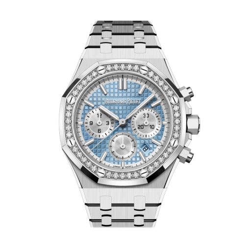 Audemars Piguet Royal Oak 38 Light blue dial Stainless steel Watch 26715ST.ZZ.1356ST.01