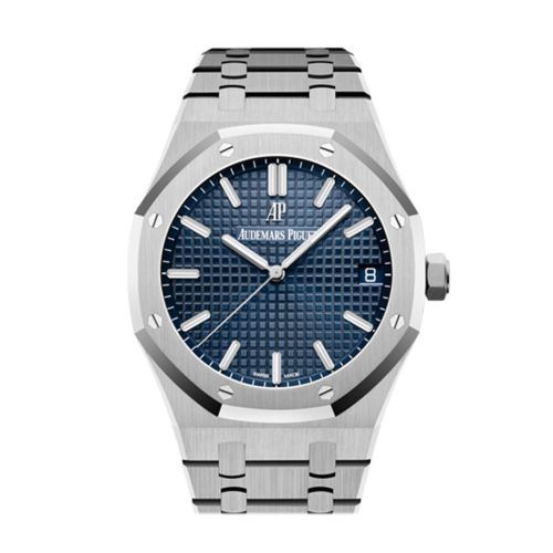 Audemars Piguet Royal Oak 41 Blue Dial Men's Watch 15500ST.OO.1220ST.01 DCM