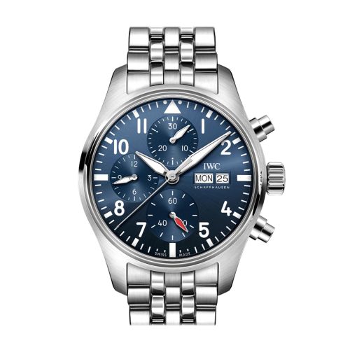 IWC Pilot Chronogragh Blue Dial Watch IW388102