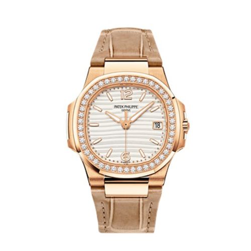 Patek Philippe Nautilus Automatic Diamond Ladies Watch 7010R-011