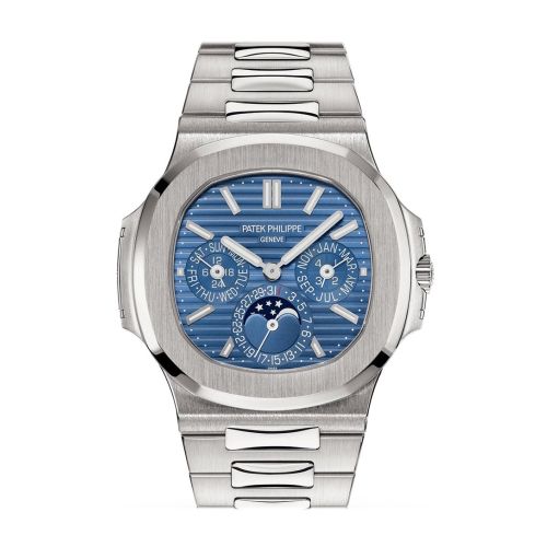 Patek Philippe Nautilus 40mmBlue Dial White Gold Watch Men's Watch 5740/1G-001