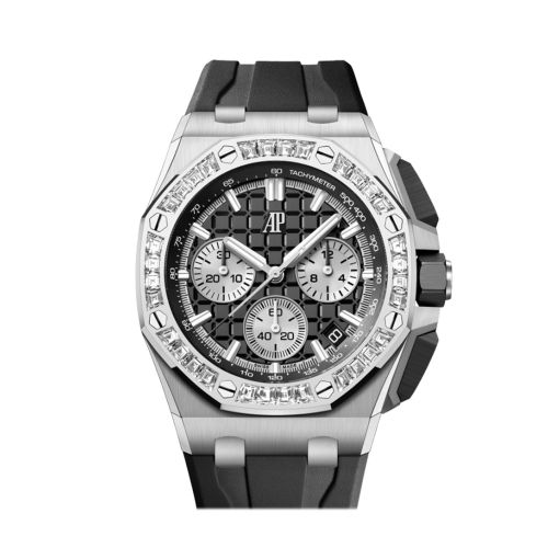 Audemars Piguet Royal Oak Offshore 43 Black dial Black rubber strap Watch 26424BC.ZZ.D002CA.01