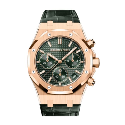 Audemars Piguet Royal Oak 41 Chronograph Khaki Green Dial Rose Gold 26240OR.OO.D404CR.01 DCM