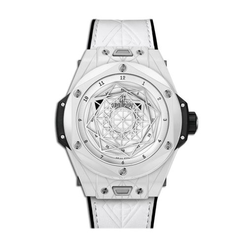 Hublot Big Bang Sang Bleu White Dial Ceramic Mens Watch 415.HX.2027.VR.MXM19