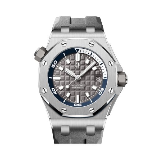 Audemars Piguet Royal Oak Offshore 42 Grey dial Grey rubber strap Watch 15720ST.OO.A009CA.01