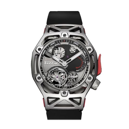 Hublot Techframe Ferrari Tourbillon Chronograph Men's Watch 408.NI.0123.RX