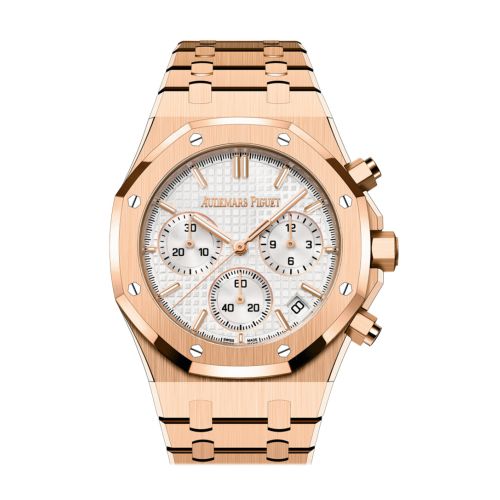 Audemars Piguet Royal Oak 41 50th Anniversary Rose Gold Silver Dial 26240OR.OO.1320OR.03 DCM