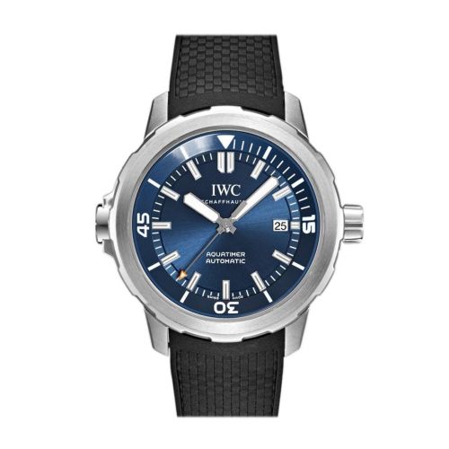 IWC Aquatimer Automatic Expedition Jacques-Yves Cousteau Blue Dial 42mm Men's Watch IW329005