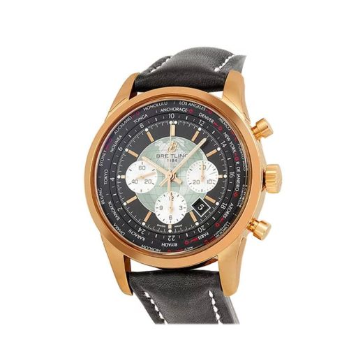 Breitling Transocean Chronogragh Unitime Rosegold RB0510U4-BB63