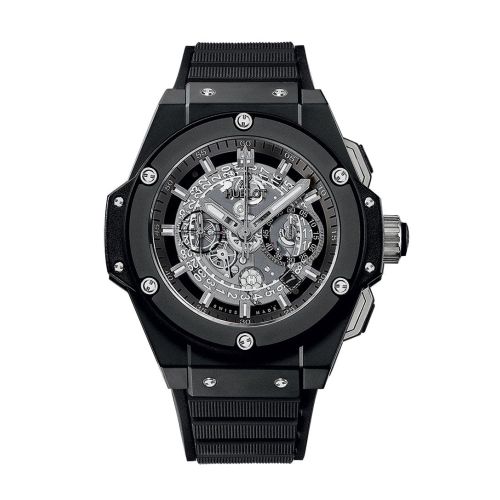 Hublot King Power Unico Skeleton Dial Titanium 45mm Men's Watch 701.CI.0170.RX