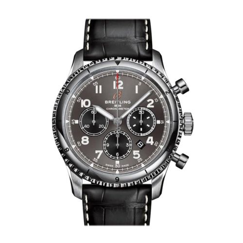 Breitling Aviator 8 B01 Chronogragh BLACK CROC AB0119131 B1P1