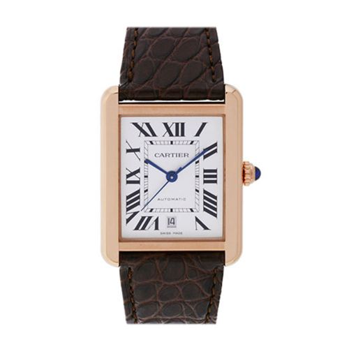 Cartier Tank Solo Extra Large Rose Golde Steel Rose Gold W5200026