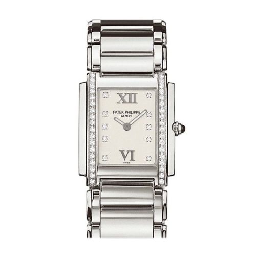 Patek Philippe Twenty four White Dial 30mm Ladies Watch 4910/10A-011