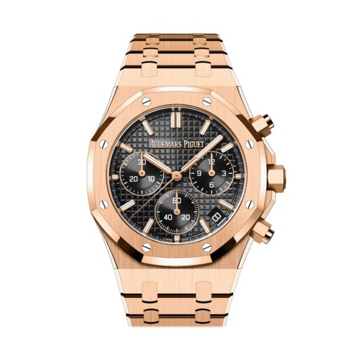 Audemars Piguet Royal Oak Black Rose Gold Watch 26240OR.OO.1320OR.05