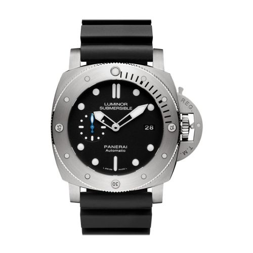 Panerai Luminor Submersible 1950 3 Days Automatic Titanio 47mm Black Dial Men's Watch Pam01305