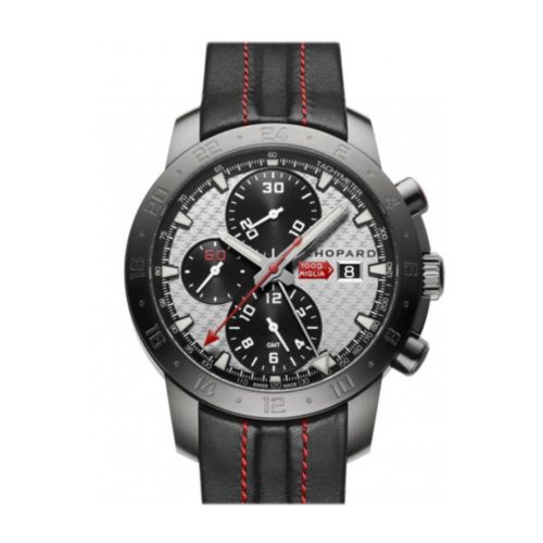 Chopard Mille Miglia Zagato Black Leather Black Dial 168550-3004