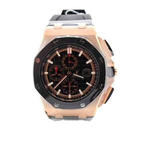 Audemars Piguet Royal Oak Offshore 44 Black Mega Tapisserie Chronograph Dial Men's Watch 26401RO.OO.A002CA.02