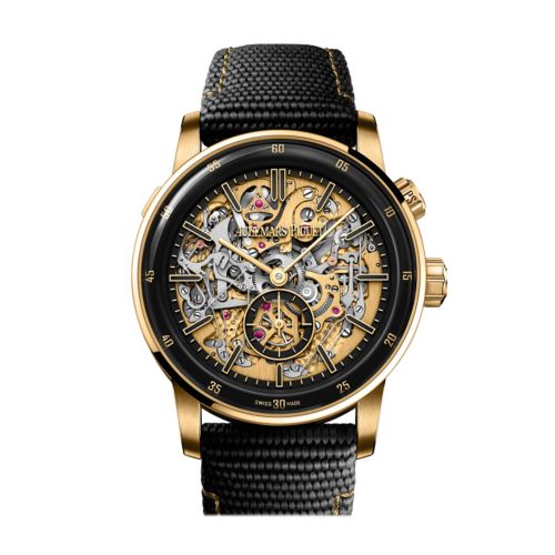 Audemars Piguet Code 11.59 Grande Sonnerie Carillon Supersonnerie Yellow Gold Black Ceramic Watch 26397QA.OO.D002KB.01