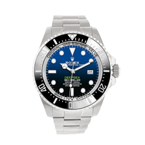 Rolex Deepsea Sea-Dweller D-Blue 44 Dial Automatic Men's Stainless Steel Oyster Watch 126660