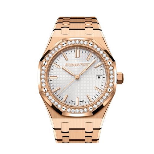 Audemars Piguet Royal Oak 34 Rose Gold Watch 77451OR.ZZ.1361OR.03