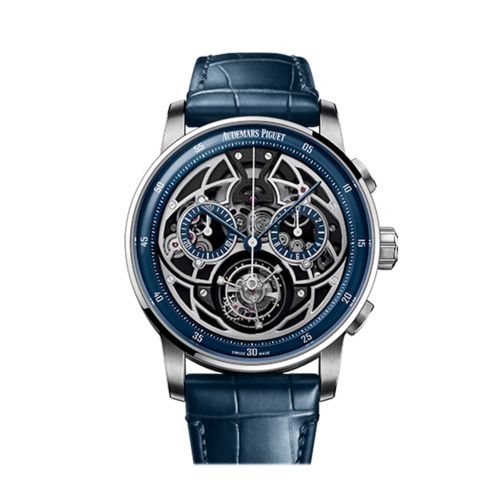 Audemars Piguet Code 11.59 41 Flying Tourbillon Chronograph Limited Edition of 50 18k White Gold 26399BC.OO.D321CR.01