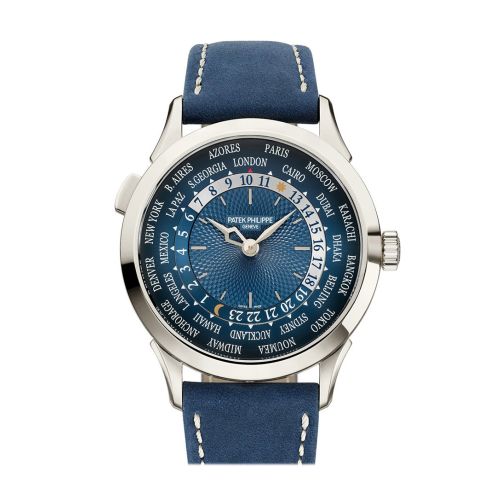 Patek Philippe Complications Worldtime Platinum Watch 5230P 5230P-001