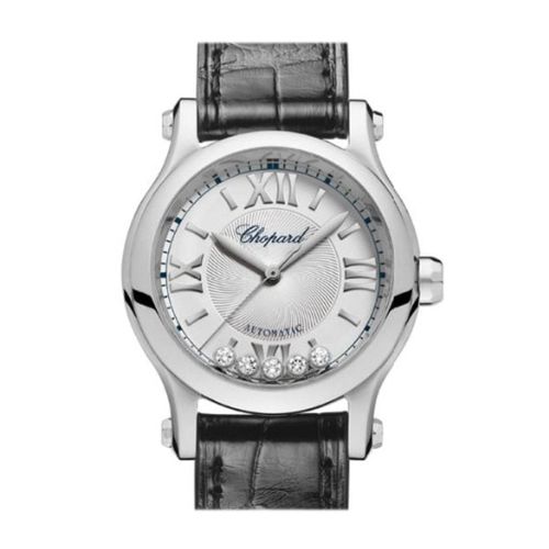 Chopard Happy Sport 30mm  Stainless Steel and Diamonds Automatic Watch 278573-3001