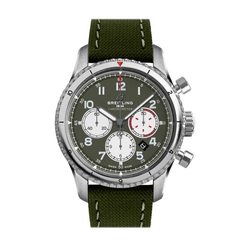 Breitling Aviator 8 B01 Chronogragh GREEN AB01192A1 L1X1