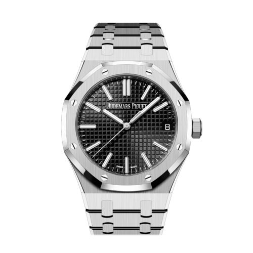 Audemars Piguet Royal Oak Black Dial Stainless steel Watch 15510ST.OO.1320ST.07