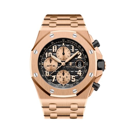 Audemars Piguet Royal Oak Offshore 42 Chronograph Rose Gold Watch 26470OR.OO.1000OR.03