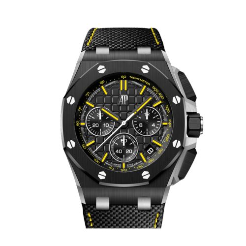 Audemars Piguet Royal Oak Offshore Black Ceramic Watch 26420CE.OO.A005VE.01