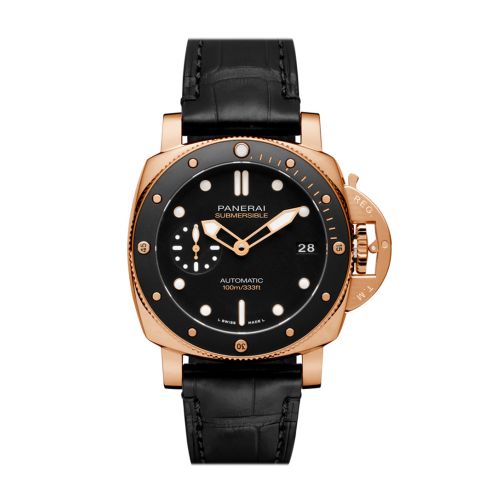 Panerai Submersible Automatic Black Dial Men's Watch PAM00974