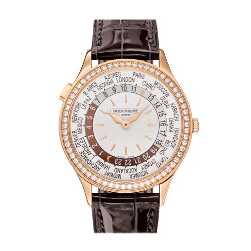 Patek Philippe Complications World Time Automatic Diamond Ladies Watch 7130R-013